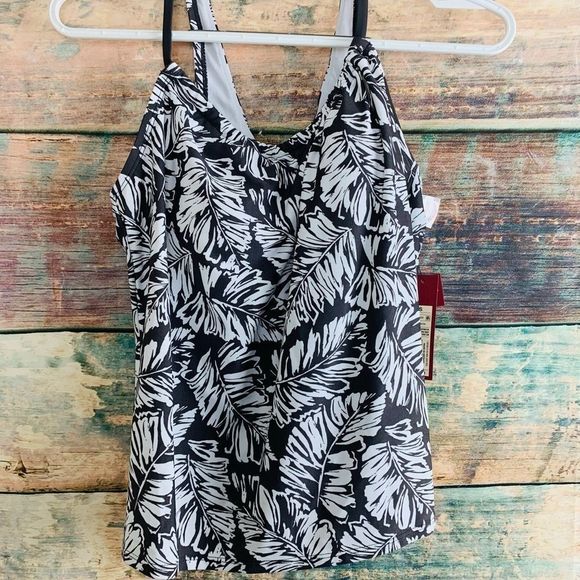 Women Sz Small Merona Racerback Swim Top NWT - Picture 5 of 6